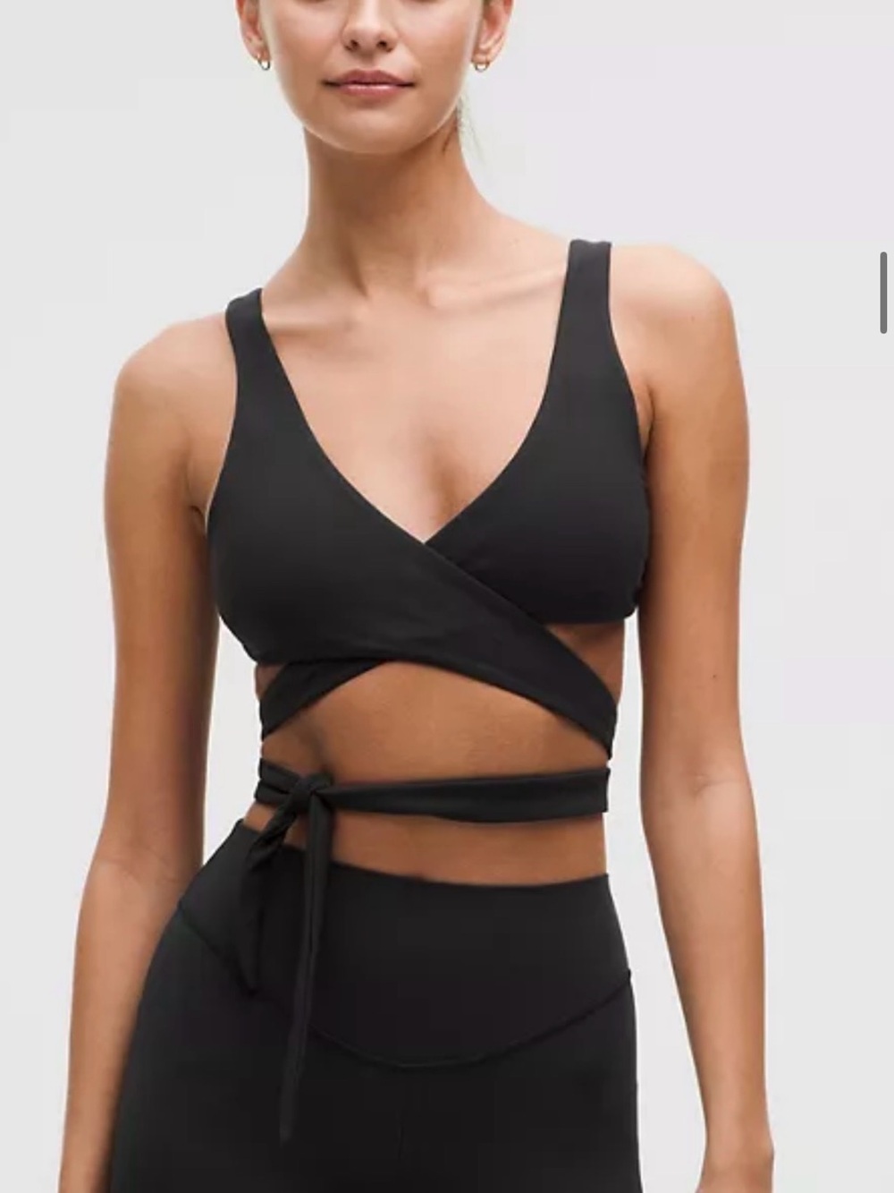 Lululemon Pilates wrap bra